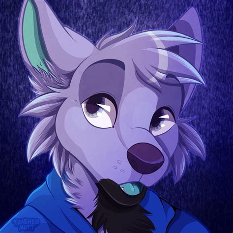 Curious Husky 🐶 (art by me - trashedmutt on twitter) : r/furry