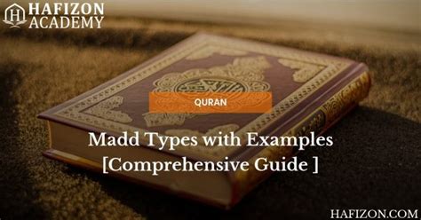 Madd Types with Examples [Comprehensive Guide ] - Learn Quran Online, Online Quran Classes for ...