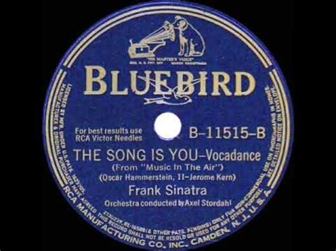 1942 version: Frank Sinatra - The Song Is You - YouTube