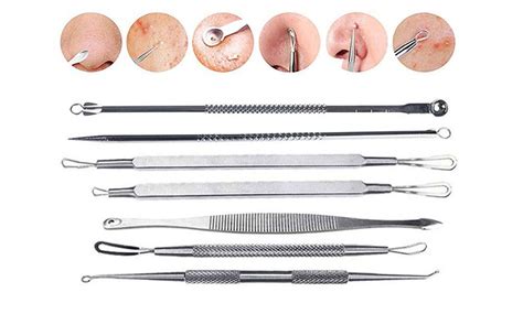 Up To 87% Off on 7Pcs Blackhead Extractor Remo... | Groupon Goods