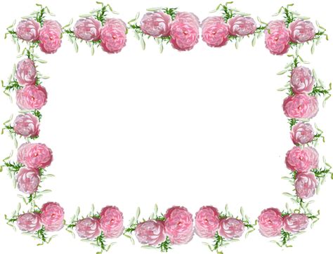 Frame Border Roses · Free photo on Pixabay