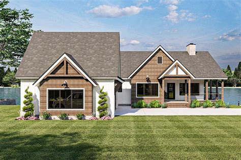 Plan 62332DJ: Lake House Plan with Two Main Floor Suites and Lower Level Expansion - 1856 Sq Ft ...