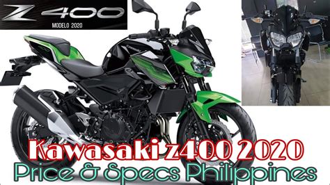 Kawasaki z400 price in the Philippines - YouTube