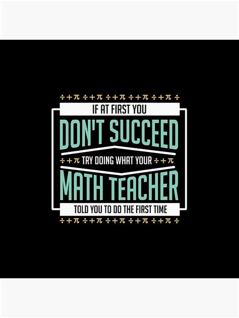 "Funny Math Teacher Quote" Coasters (Set of 4) for Sale by Betsytiptoe | Redbubble