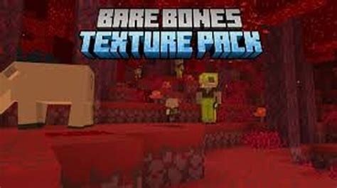 Bare Bones Texture Pack ( bedrock edition) 1.20.2/1.20.1/1.20/1.19.2/1. ...