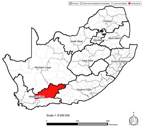 Location of Central Karoo region. | Download Scientific Diagram