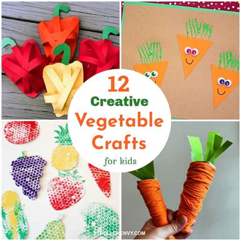 12 Fun Vegetable Crafts for Kids: Perfect for Any Age!