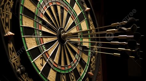 An Image Of A Dart Board With Multiple Darts Background, 180 Darts, Hd ...