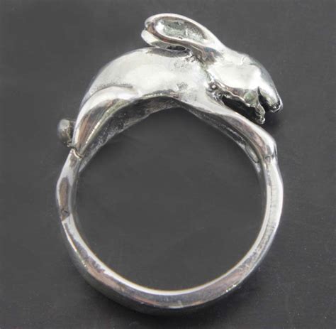 Bunny Rabbit Ring Sterling Silver Size 6 – Jubilee Gift Shop