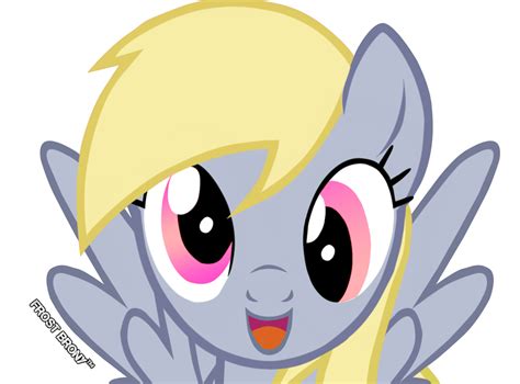 Derpy Hooves/ Pink Eyes [.Png] by FrostBrony on DeviantArt