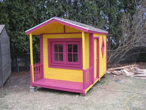 playhouse made from pallets & reclaimed wood...PDF included. How To Build A Playhouse, Pallet ...