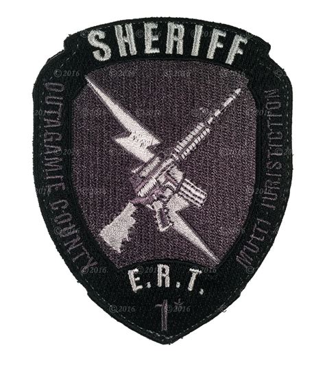 Subdued Outagamie County Sheriff E.R.T. | Patch Collector | Flickr