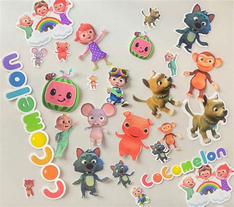 Characters Stickers Cocomelon