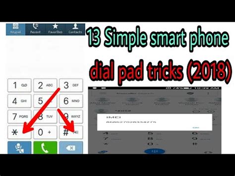 13 simple smart phone dial pad tricks - YouTube