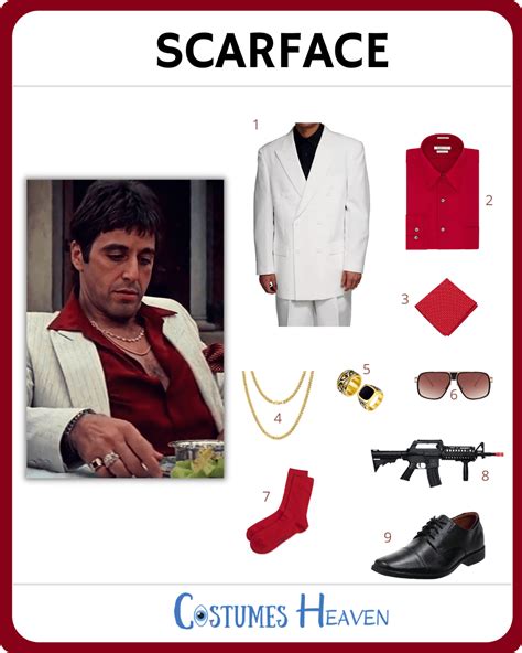 DIY Scarface Costume Ideas 2022| Cosplay And Halloween Ideas