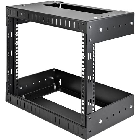 StarTech.com 8U 19" Wall Mount Network Rack, Adjustable Depth 12-20 ...