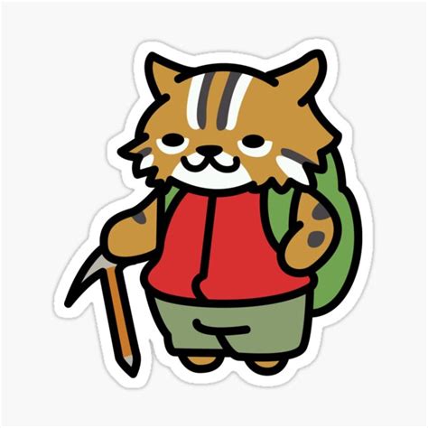 "Bob the Cat" Sticker by Kimmorz | Redbubble