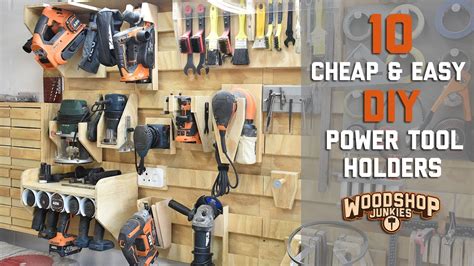 Power Tool Storage On A Budget - Cheap And Easy DIY - YouTube