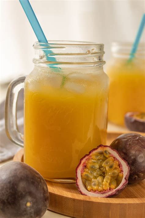 Passion Fruit Juice - How To Make Fresh Passion Fruit Juice • I Heart ...