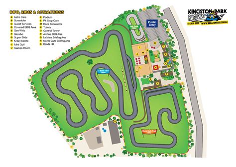 Track Map | Kingston Park Raceway