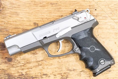 Ruger P90 45 ACP Police Trade-in Pistol with Hogue Grip | Sportsman's Outdoor Superstore