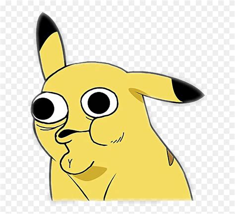 Derp Derp Derpy Pikachu Freetoedit - Derp PNG - FlyClipart