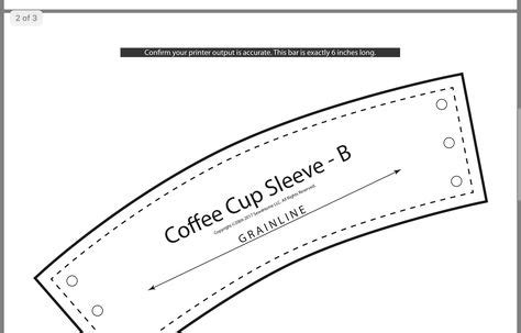 Pin by Nails To Treasure on Sewing in 2020 | Coffee sleeve pattern, Coffee cup sleeves, Coffee ...