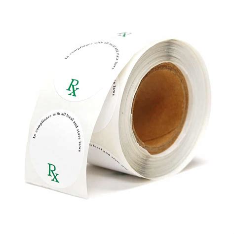 Concentrate RX Medical Container Labels - 250 Labels/Case | Buy Now