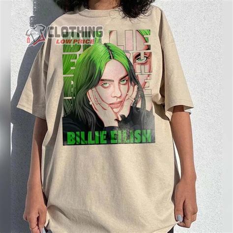 Billie Eilish Happier Than Ever Tour 2024 Vintage Unisex Sweatshirt, Billie Eilish Trendy Song ...