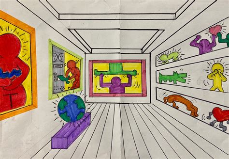 Year 9 Homework – One Point Perspective Art Gallery | St Cecilia's RC High School