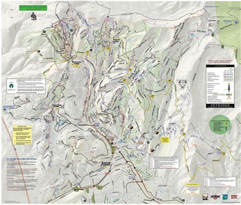 Mountain Bike Trail Map of Park City, Utah | Mountain Biking Park City