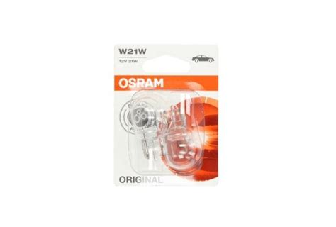 Osram 7505-02B/EA W21W Socket type: W3X16D - Autozona