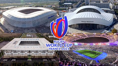 Rugby World Cup 2023 Stadiums - YouTube