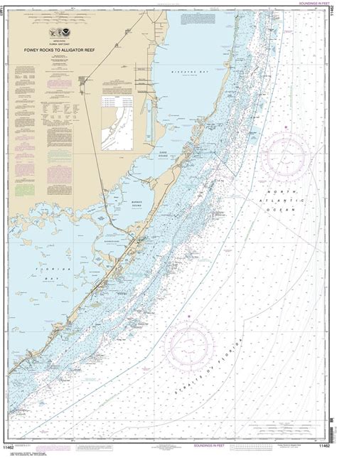 TheMapStore | NOAA Charts, Florida, Gulf of Mexico, 11462, Florida Keys ...