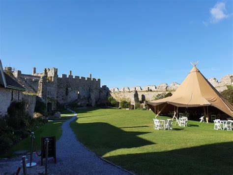 Manorbier Castle - Pembrokeshire Castles in South West Wales