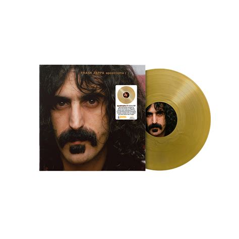 Apostrophe(') 1LP Gold Nugget Color Vinyl (50th Anniversary Edition) - Frank Zappa Official Store