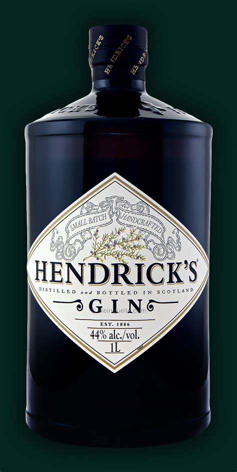 Hendrick's Gin 1,0 Liter, 44,50 € - Weinquelle Lühmann