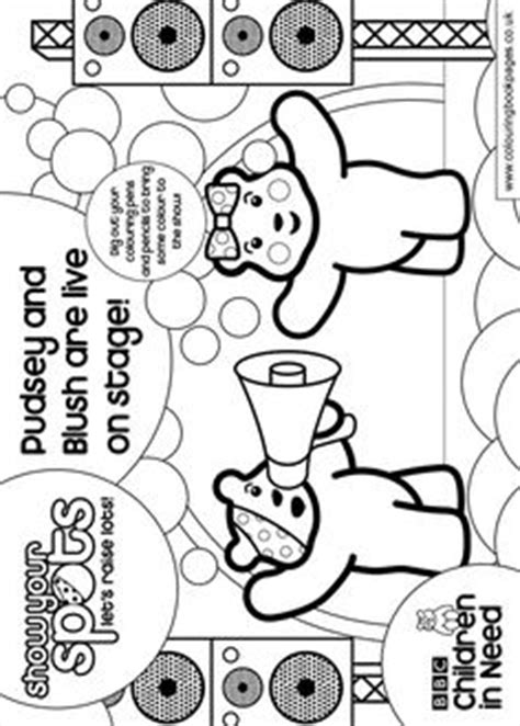 Pudsey Bear Colouring Template | Classroom ideas | Pinterest | Bears, Template and Child