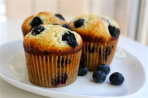 Big Blueberry Muffins Recipe — Dishmaps