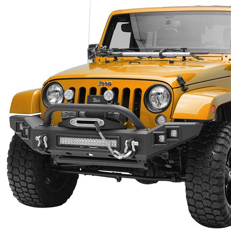 Paramount Automotive 51-7016 Full Width LED Light Style Front Bumper ...