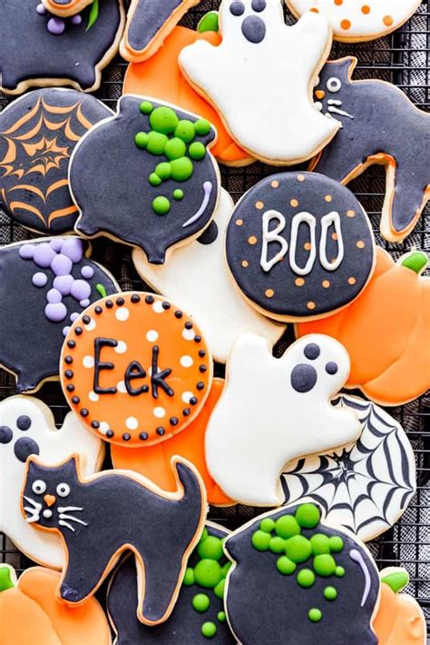 Halloween Sugar Cookies - House of Nash Eats