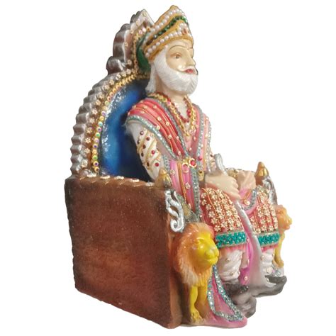 Polyresin Colourful Maharaja Agrasen Statue, For Interior Decor at best price in Meerut