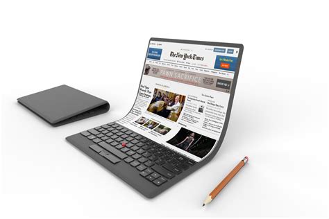 Lenovo Foldable Laptop Concept Revealed