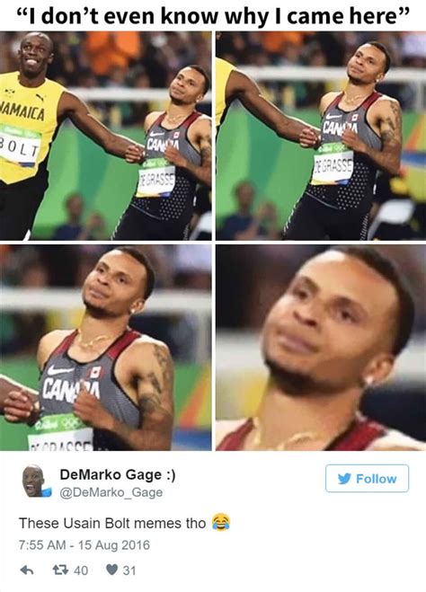 Hilarious Reactions to Usain Bolt's Winning Photo Finish in Rio ...