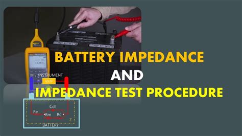 BATTERY IMPEDANCE TEST/TESTING OF BATTERY IMPEDANCE - YouTube