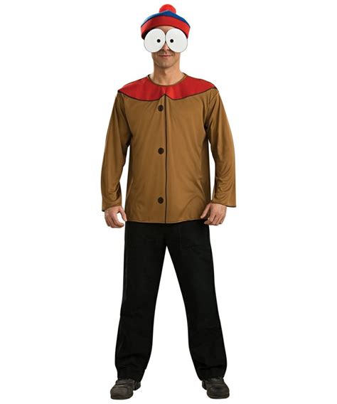 Adult South Park Stan Funny Costume - Men Costumes