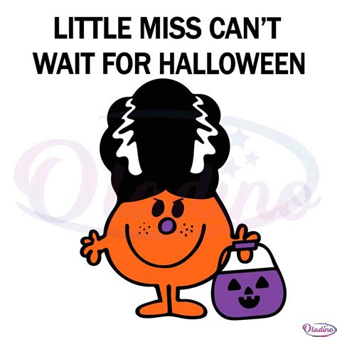 Halloween Little Miss Bride Of Frank Sticker SVG Digital File