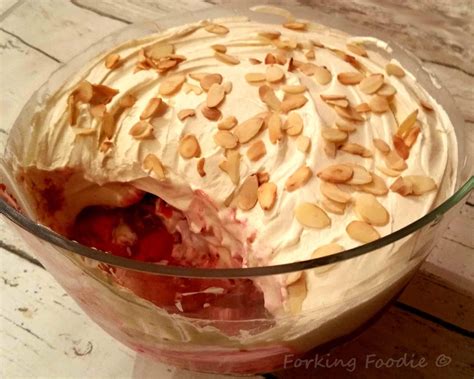 Forking Foodie: Luxury Sherry Trifle with Fresh Raspberries (with Thermomix instructions)