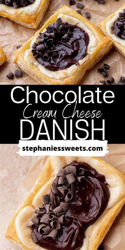 Chocolate cream cheese danish – Artofit