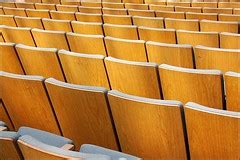 Crystal Cathedral Chairs Back | Back of the chairs inside th… | Flickr